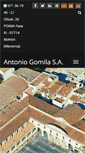 Mobile Screenshot of antoniogomila.com